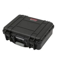 Hard Case Storage Tool Box Kotak Perkakas Hitam with Foam 327x227x90mm