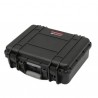 Hard Case Storage Tool Box Kotak Perkakas Hitam with Foam 327x227x90mm