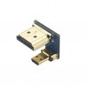 Adapter micro HDMI male to HDMI male for LCD Raspberry Pi 4 4B 3.5 Inch 5 Inch