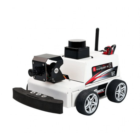 MicroROS-Pi5 Car Kit ROS2 Robot Car with Raspberry Pi 5 16GB support ROS2-HUMBLE Python3