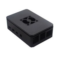 Case Enclosure for Raspberry Pi 4 Black