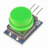 3 Pin Momentary Tactile Switch Push Button 12mm Green