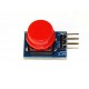 3 Pin Momentary Tactile Switch Push Button 12mm Red