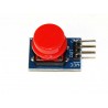 3 Pin Momentary Tactile Switch Push Button 12mm Red
