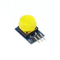 3 Pin Momentary Tactile Switch Push Button 12mm Yellow