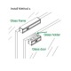 Electric Dead Bolt Lock SL-100 Drop Bolt + Bracket BR-100