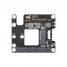 PCIe To M.2 Adapter for Raspberry Pi 5 HAT+ Standard Support NVMe Protocol M.2 Solid State Drive High Speed Reading/Writing