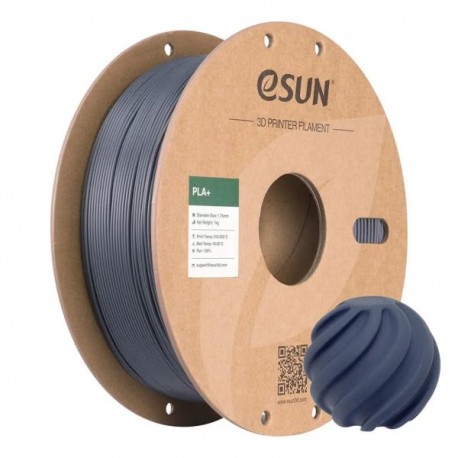 eSUN 3D Filament PLA+ 1.75mm Grey