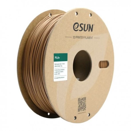 eSUN 3D Filament PLA+ 1.75mm Light Brown
