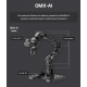 OMX AI Manipulator Arm Robotic 6 DOF ROS2 Leader Follower 