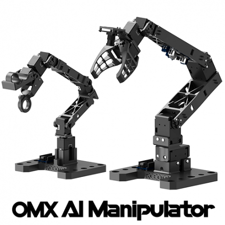OMX AI Manipulator Arm Robotic 6 DOF ROS2 Leader Follower 