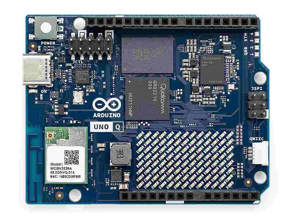 Arduino Uno Q 2GB RAM 16GB eMMC - Digiware Store