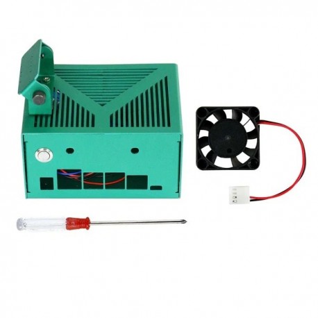 Green Aluminum Alloy Case for NVIDIA Jetson Nano B01/Xavier NX/TX2 NX/Orin NX Super/Orin Nano Super
