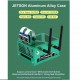 Green Aluminum Alloy Case for NVIDIA Jetson Nano B01/Xavier NX/TX2 NX/Orin NX Super/Orin Nano Super