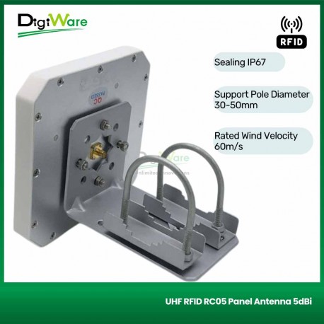 UHF RFID RC05 Panel Antenna 5dBi