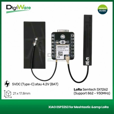 XIAO ESP32S3 for Meshtastic and LoRa