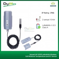 SenseCAP S2105 LoRaWAN Wireless Soil Moisture Temperature and EC Sensor
