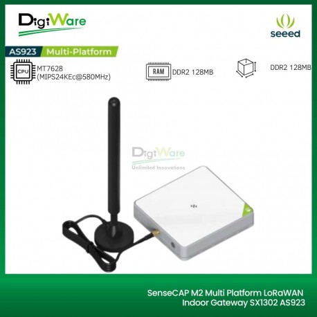 SenseCAP M2 Multi Platform LoRaWAN Indoor Gateway SX1302 AS923