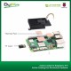Active Cooler for Raspberry Pi 5 Active Cooling Fan Aluminium Heatsink with Thermal Pads Black