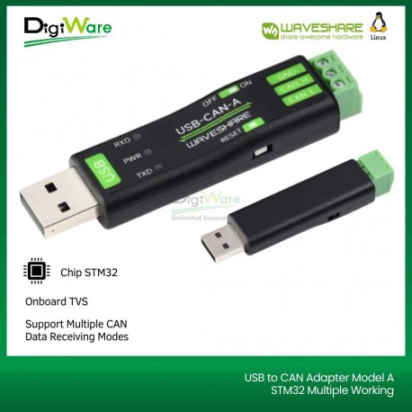 USB to CAN Adapter Model A STM32 Multiple Working Modes Multi System Compatible