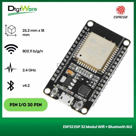 ESP32 ESP32-S Modul WiFi Bluetooth