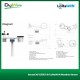 SenseCAP S2120 8-in-1 LoRaWAN Weather Sensor Air Temperature, Humidity, Wind Speed, Direction, Rainfall Intensity, Light Intens