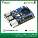 Power Over Ethernet HAT for Raspberry Pi 3B+/4B 802.3af Compliant Official Case Compatible
