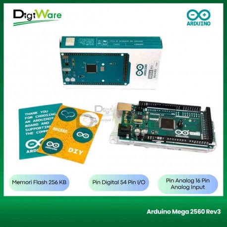 Arduino Mega 2560 Rev3 ORI ITALY