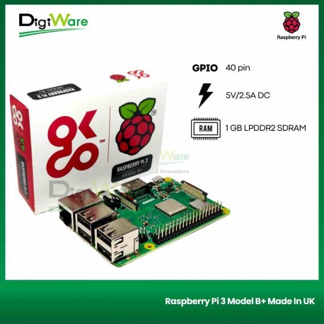 Raspberry Pi 3 Model B+ Made In UK