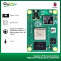 Raspberry Pi Compute Module 4 4GB RAM 2.4/5.0GHz Wi-Fi Bluetooth 5.0 CM4104000
