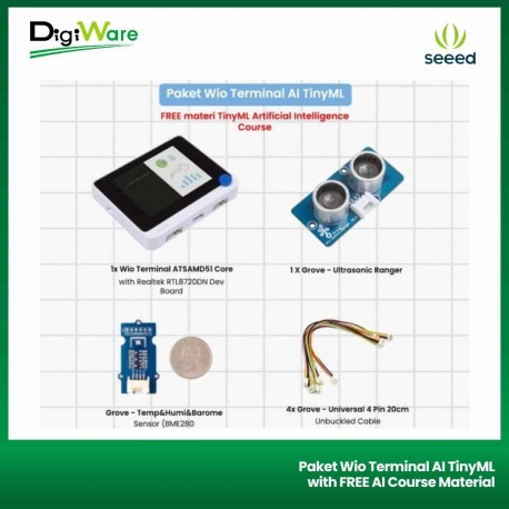 Paket Wio Terminal AI TinyML with FREE AI Course Material