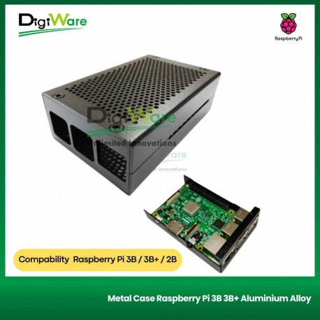 Raspberry Pi 3 Aluminium Alloy Case Enclosure