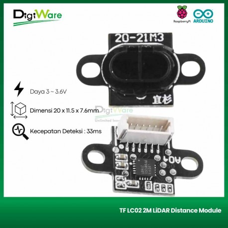 TF LC02 2M LiDAR Distance Module