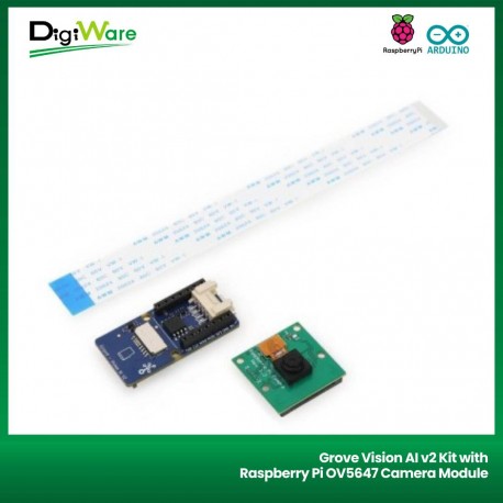 Grove Vision AI v2 Kit with OV5647 Camera Module, XIAO ESP32C3, Arm Cortex-M55 and Ethos-U55, TensorFlow and PyTorch supported