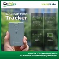 SenseCAP T1000-A LoRaWAN Tracker for Indoor and Outdoor Positioning with Sensors