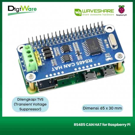 RS485 CAN HAT for Raspberry Pi