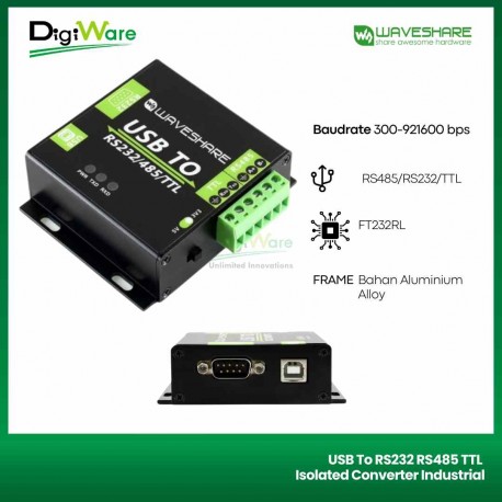 USB To RS232 RS485 TTL Isolated Converter Industrial