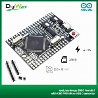 Arduino Mega 2560 Pro Mini with CH340G Micro USB Connector