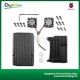 Raspberry Pi 4 Aluminium Alloy Case Dual Cooling Fan
