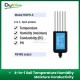 4-in-1 Soil Temperature Humidity Moisture Conductivity EC PH Sensor with RS485 Output
