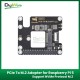 PCIe To M.2 Adapter for Raspberry Pi 5 HAT+ Standard Support NVMe Protocol M.2 Solid State Drive High Speed Reading/Writing