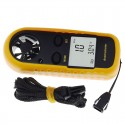 Digital Anemometer 0-30m/s Wind Speed Meter -10 - 45C Temperature Tester Anemometro with LCD Backlight Display