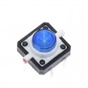 Tactile Push Button Switch Momentary Tact 12x12x7.3mm Led Blue