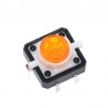 Tactile Push Button Switch Momentary Tact 12x12x7.3mm Led Yellow