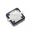 Tactile Push Button Switch Momentary Tact 12x12x7.3mm LED White