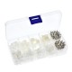 Box Kit 250pcs 2.54mm XH2.54 2p 3p 4 pin Connector Plug Straight Needle Terminal Socket Header Wire Adaptor