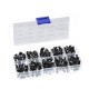 Switch Kit 10 models 200pcs 6x6 Tactile Switch Tactile Push Button, Height: 4.3MM-13MM DIP 4P Micro Switch 6x6 Key Switch