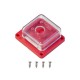 Arducam Acrylic Camera Enclosure Case for Raspberry Pi Camera Module 3/V1/V2/ and Arducam 16MP/64MP Red