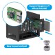Upgraded Enclosure for Raspberry Pi Cluster Compatible with Pi 5/4B/3B/3B+ 4×2.5 inch SSD Support PoE+ HAT Switch 2 Cooling