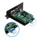 Front Removable 1U Rack Mount for Raspberry Pi with 4 Mounting Brackets for Raspberry Pi 5 4B 3B+/3B and Other B Models